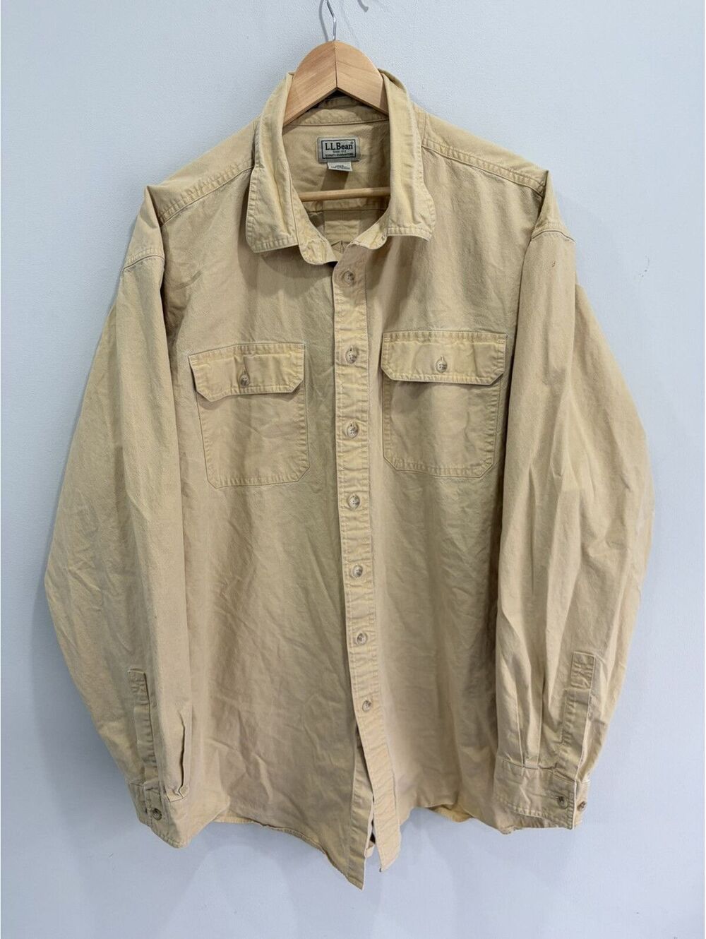Vintage LL Bean Button Up Shirt xxl